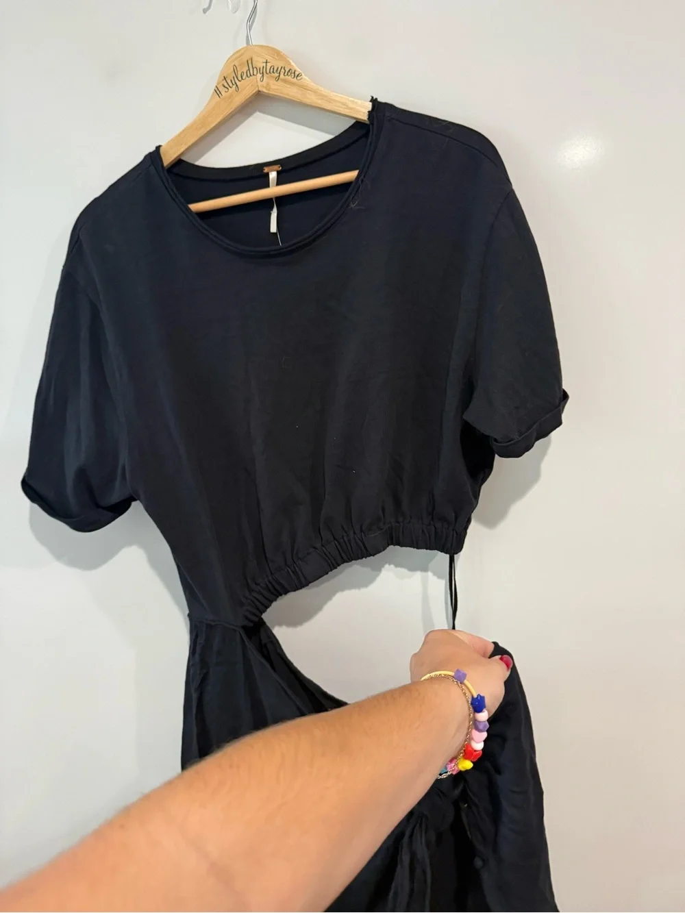 NWT Free People Rae Cutout Maxi Dress